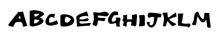 Babelfish Font UPPERCASE