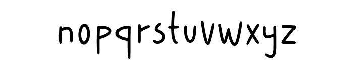 Babies Playtime Font LOWERCASE