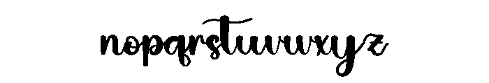 Babies Font LOWERCASE