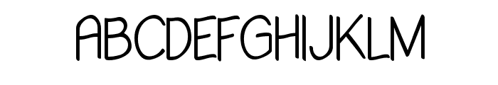 Babiole Extralight Font UPPERCASE