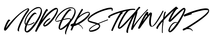 Babotta Free Regular Font UPPERCASE