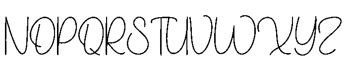 Baby Antoinela Font UPPERCASE
