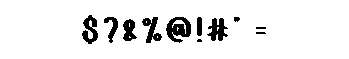 Baby Boho Font OTHER CHARS