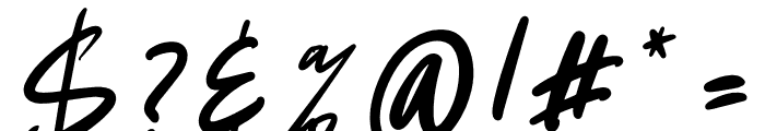 Baby Boomer Regular Font OTHER CHARS