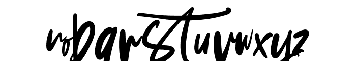 Baby Boomer Regular Font LOWERCASE
