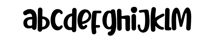 Baby Chipmunk Font LOWERCASE