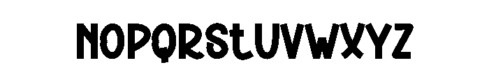 Baby Comic Font UPPERCASE