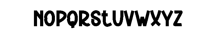 Baby Comic Font LOWERCASE