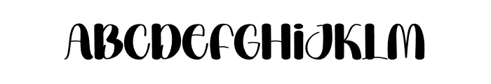Baby Disney Font UPPERCASE