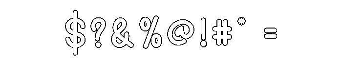 Baby Happy Font OTHER CHARS