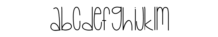 Baby Lexi Font LOWERCASE