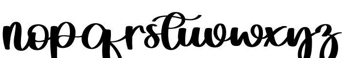 Baby Love Font LOWERCASE