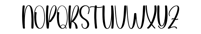 Baby Midnight Font UPPERCASE