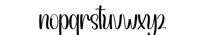 Baby Midnight Font LOWERCASE