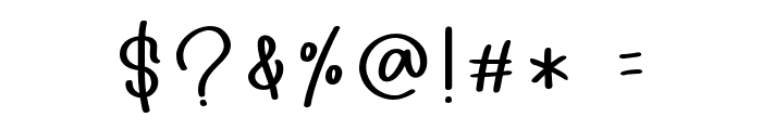 Baby Moala - Personal Use Font OTHER CHARS