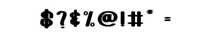 Baby School Font OTHER CHARS