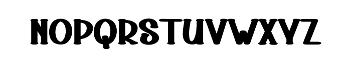 Baby School Font UPPERCASE