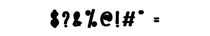 Baby Shark Font OTHER CHARS