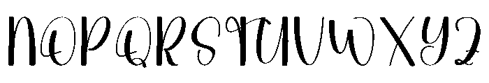 Baby Stories1 Font UPPERCASE