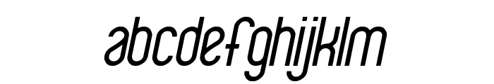 Baby Superhero Bold Italic Font LOWERCASE