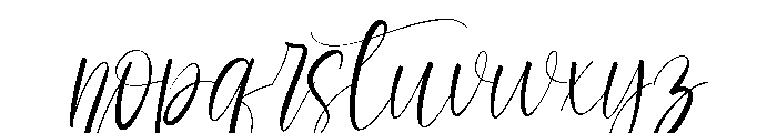 Baby Vintage1 Font LOWERCASE
