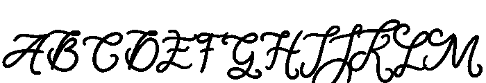 Baby1 Font UPPERCASE