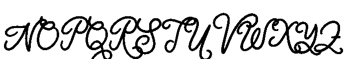 Baby1 Font UPPERCASE
