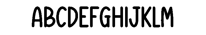 Babyboy Font UPPERCASE
