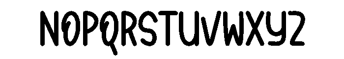 Babyboy Font UPPERCASE