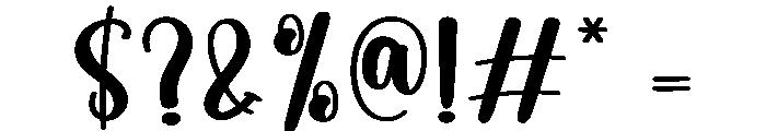 Babycare Font OTHER CHARS