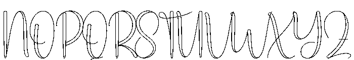 Babycute1 Font UPPERCASE