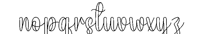 Babycute1 Font LOWERCASE