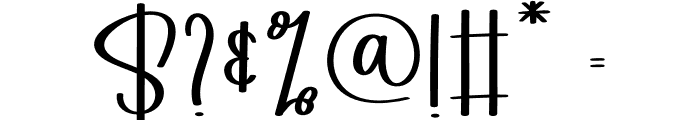 Babyday Font OTHER CHARS