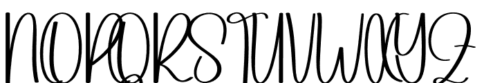 Babyday Font UPPERCASE