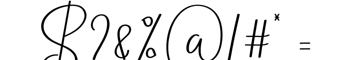 Babyghost Font OTHER CHARS