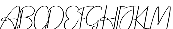 Babyghost Font UPPERCASE