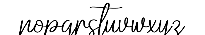 Babyghost Font LOWERCASE