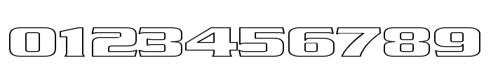 Babylon5 Hollow Font OTHER CHARS
