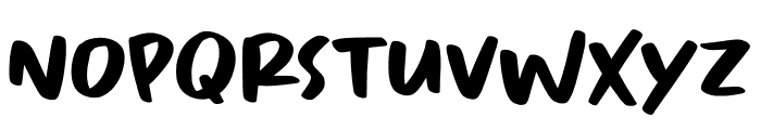 Babynote Font UPPERCASE
