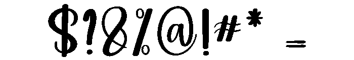 Babyschool Font OTHER CHARS
