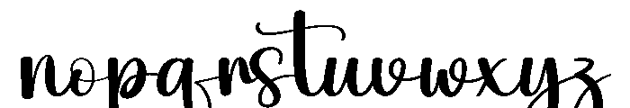 Babyschool Font LOWERCASE