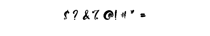 Babysweety Font OTHER CHARS