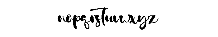 Babysweety Font LOWERCASE