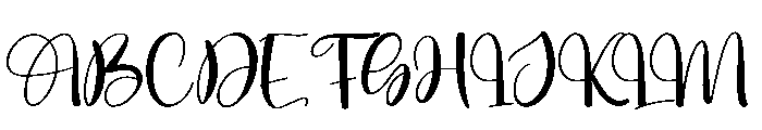 Babytime Font UPPERCASE