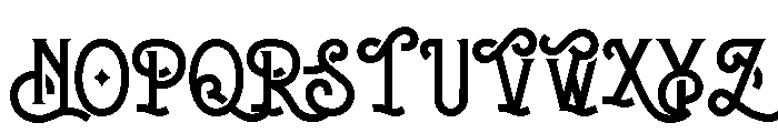Bachroque ikiiko.com Font UPPERCASE