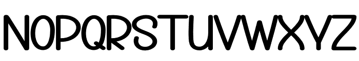 Back School Font UPPERCASE