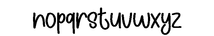 Back To School2 Font LOWERCASE