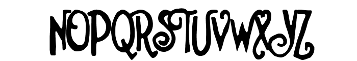 Back To The Fantasy Font UPPERCASE