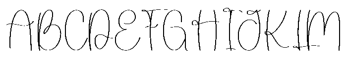 Backbudys Font UPPERCASE
