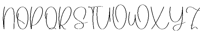 Backbudys Font UPPERCASE